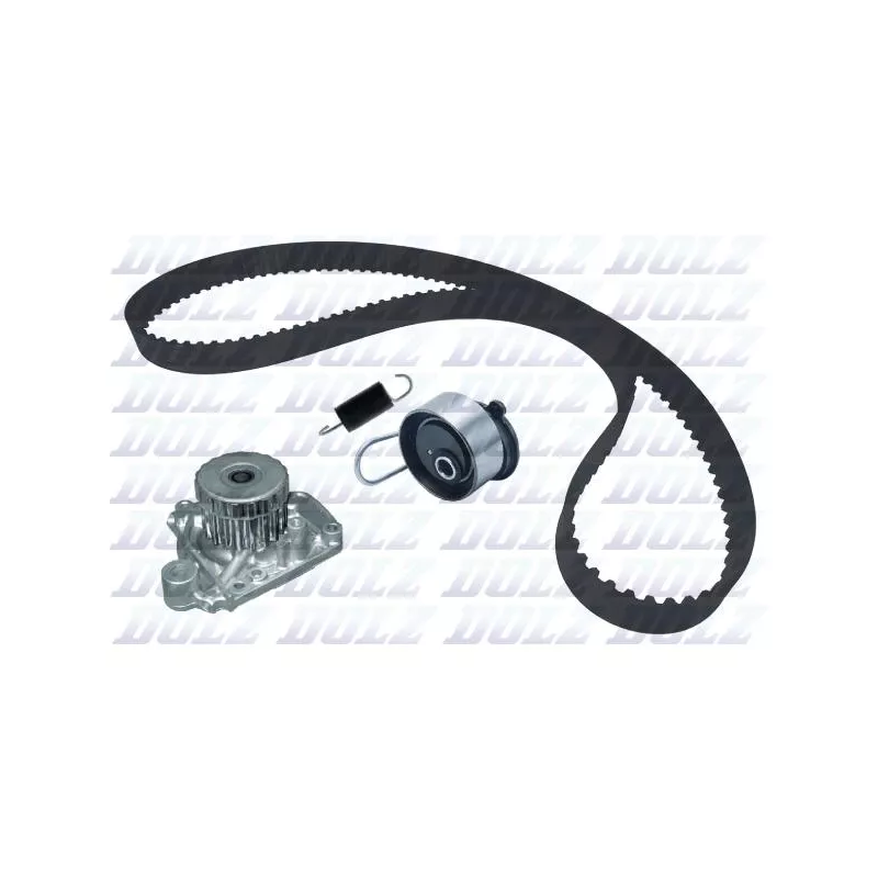 Pompe à eau + kit de courroie de distribution DOLZ KD257