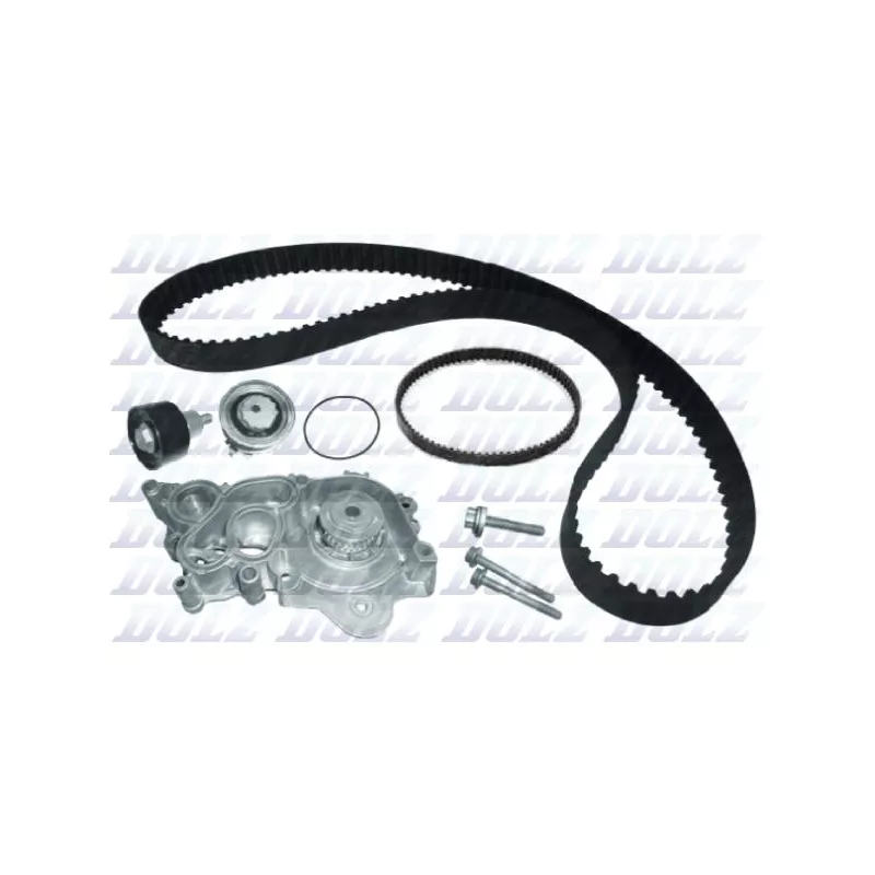 Pompe à eau + kit de courroie de distribution DOLZ KD298