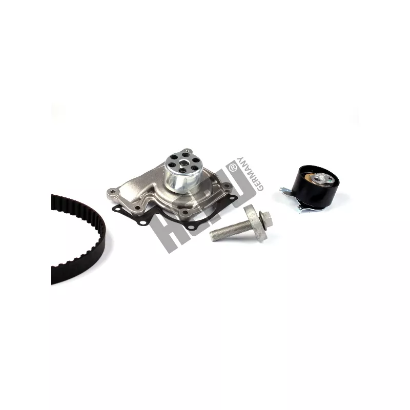 Pompe à eau + kit de courroie de distribution HEPU PK09653