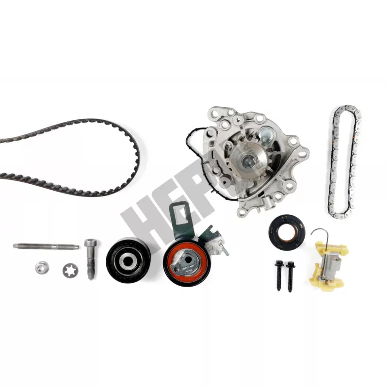 Pompe à eau + kit de courroie de distribution HEPU PK19010-XT1