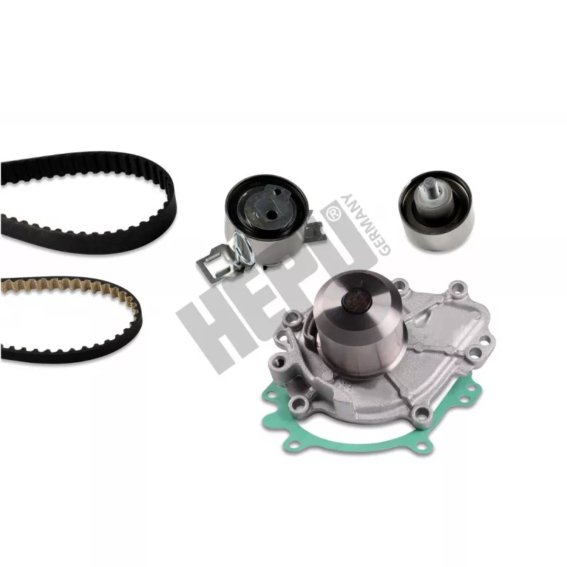 Pompe à eau + kit de courroie de distribution HEPU PK74130