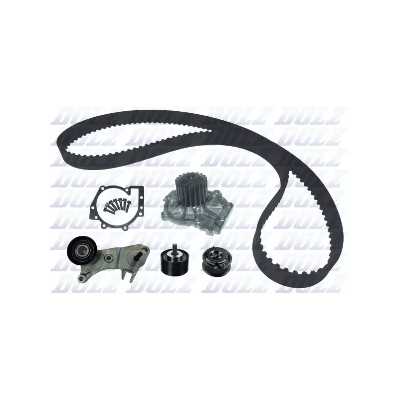 Pompe à eau + kit de courroie de distribution DOLZ KD254