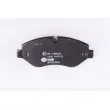 Jeu de 4 plaquettes de frein avant HELLA PAGID 8DB 355 005-511 - Visuel 3