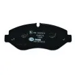 Jeu de 4 plaquettes de frein avant HELLA PAGID 8DB 355 005-521 - Visuel 3