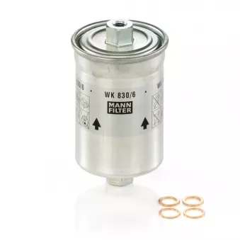 Filtre à carburant MANN-FILTER WK 830/6 x