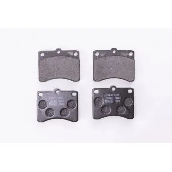 Jeu de 4 plaquettes de frein avant HELLA PAGID 8DB 355 005-671