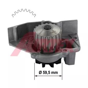 Pompe à eau AIRTEX 1359