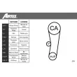 Pompe à eau + kit de courroie de distribution AIRTEX WPK-161901 - Visuel 2