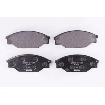 Jeu de 4 plaquettes de frein avant HELLA PAGID 8DB 355 006-121