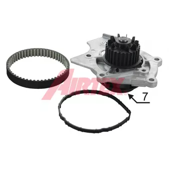 Pompe à eau + kit de courroie de distribution AIRTEX WPK-189201