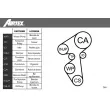 Pompe à eau + kit de courroie de distribution AIRTEX WPK-212701 - Visuel 2