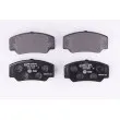 Jeu de 4 plaquettes de frein avant HELLA PAGID 8DB 355 006-151 - Visuel 1