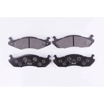 Jeu de 4 plaquettes de frein avant HELLA PAGID 8DB 355 006-371