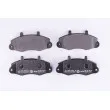 Jeu de 4 plaquettes de frein avant HELLA PAGID 8DB 355 006-391 - Visuel 1