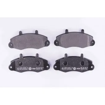 Jeu de 4 plaquettes de frein avant HELLA PAGID 8DB 355 006-391