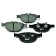 Jeu de 4 plaquettes de frein avant HELLA PAGID 8DB 355 006-551 - Visuel 1