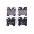 Jeu de 4 plaquettes de frein arrière HELLA PAGID 8DB 355 006-651 - Visuel 1