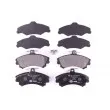 Jeu de 4 plaquettes de frein avant HELLA PAGID 8DB 355 006-701 - Visuel 1