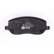Jeu de 4 plaquettes de frein avant HELLA PAGID 8DB 355 006-761 - Visuel 3