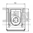 Clip, enjoliveur FA1 11-40117.10 - Visuel 2