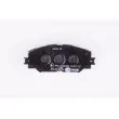 Jeu de 4 plaquettes de frein avant HELLA PAGID 8DB 355 006-861 - Visuel 3