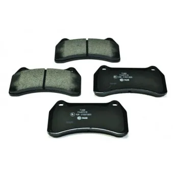 Jeu de 4 plaquettes de frein avant HELLA PAGID 8DB 355 006-931