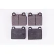Jeu de 4 plaquettes de frein avant HELLA PAGID 8DB 355 007-011 - Visuel 1