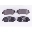 Jeu de 4 plaquettes de frein avant HELLA PAGID 8DB 355 007-121 - Visuel 1
