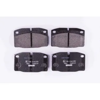Jeu de 4 plaquettes de frein avant HELLA PAGID 8DB 355 007-251