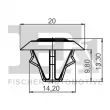 Clip, enjoliveur FA1 14-10005.10 - Visuel 2