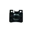 Jeu de 4 plaquettes de frein arrière HELLA PAGID 8DB 355 007-361 - Visuel 3