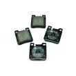 Jeu de 4 plaquettes de frein arrière HELLA PAGID 8DB 355 007-581 - Visuel 1