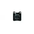 Jeu de 4 plaquettes de frein arrière HELLA PAGID 8DB 355 007-581 - Visuel 3