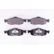 Jeu de 4 plaquettes de frein avant HELLA PAGID 8DB 355 007-641 - Visuel 1