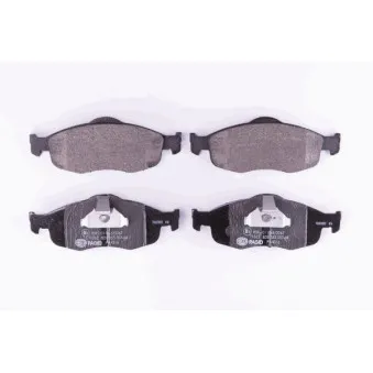 Jeu de 4 plaquettes de frein avant HELLA PAGID 8DB 355 007-641