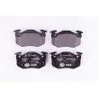 Jeu de 4 plaquettes de frein avant HELLA PAGID 8DB 355 007-661 - Visuel 1