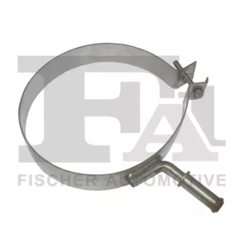 Support, silencieux FA1 214-857