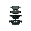 Jeu de 4 plaquettes de frein avant HELLA PAGID 8DB 355 007-861 - Visuel 1