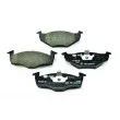 Jeu de 4 plaquettes de frein avant HELLA PAGID 8DB 355 007-911 - Visuel 1