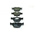Jeu de 4 plaquettes de frein avant HELLA PAGID 8DB 355 007-961 - Visuel 1
