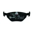 Jeu de 4 plaquettes de frein arrière HELLA PAGID 8DB 355 007-981 - Visuel 3