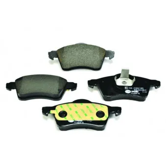 Jeu de 4 plaquettes de frein avant HELLA PAGID 8DB 355 008-011
