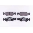 Jeu de 4 plaquettes de frein avant HELLA PAGID 8DB 355 008-051 - Visuel 1