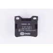 Jeu de 4 plaquettes de frein arrière HELLA PAGID 8DB 355 008-171 - Visuel 3