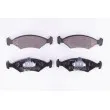 Jeu de 4 plaquettes de frein avant HELLA PAGID 8DB 355 008-331 - Visuel 1