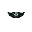 Jeu de 4 plaquettes de frein avant HELLA PAGID 8DB 355 008-351 - Visuel 3