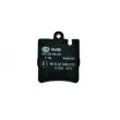 Jeu de 4 plaquettes de frein arrière HELLA PAGID 8DB 355 008-451 - Visuel 3