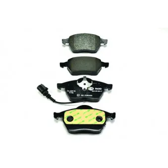 Jeu de 4 plaquettes de frein avant HELLA PAGID 8DB 355 008-471