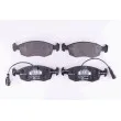 Jeu de 4 plaquettes de frein avant HELLA PAGID 8DB 355 008-521 - Visuel 1