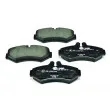 Jeu de 4 plaquettes de frein arrière HELLA PAGID 8DB 355 008-651 - Visuel 1